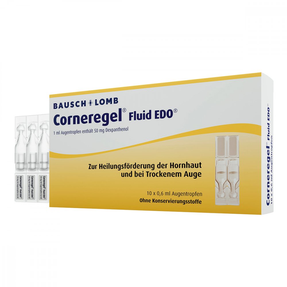 Dr. Gerhard Mann Corneregel Fluid EDO unterstützt die Wundheilung am Auge 03422196