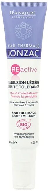Jonzac REACTIVE EMULSÃO LEVE ALTA TOLERÂNCIA 40ml