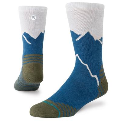 Stance - Peaking Hike Crew - Wandersocken 38-42 | EU 38-42 blau