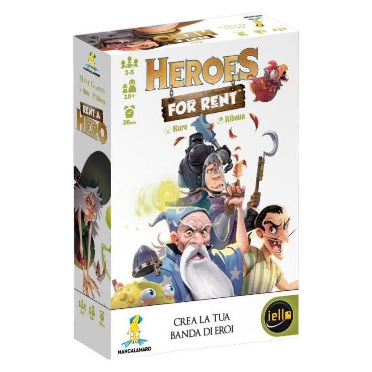 Mancalamaro Iello - Rent a Hero (Deutsch, Englisch, Italienisch, 3 - 5 Spieler) (36932313)