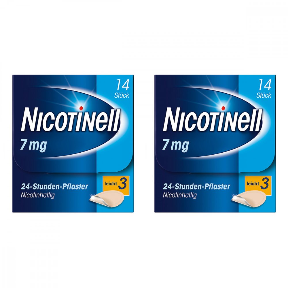 Cooper Consumer Health Deutschland GmbH Nicotinell Paket 7 mg (ehemals 17,5 mg) 24-Stunden-Pflaster 08130247