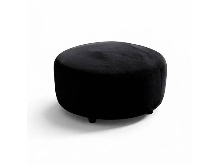 JVmoebel Polsterhocker Runder Pouf Hocker mit weicher Polsterung für Wohnzimmer und Büro (Ottomane), Made in Europa