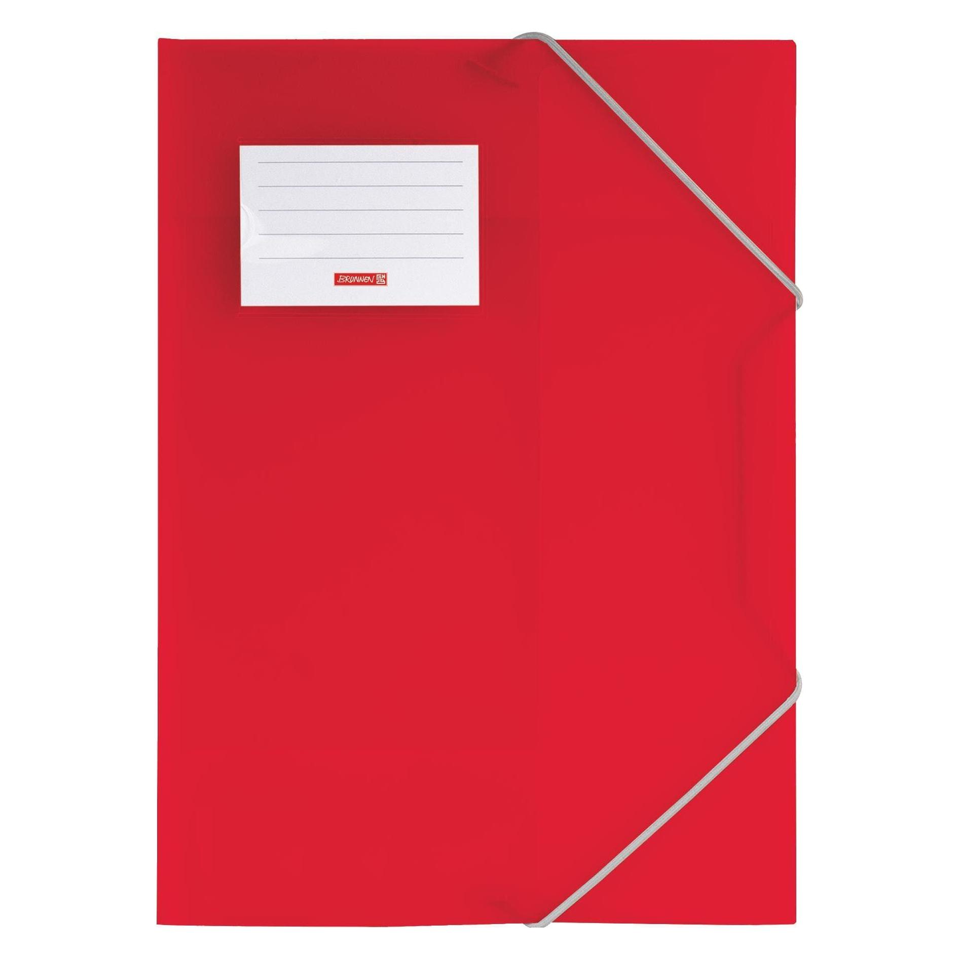 Brunnen Sammelmappe FACT!pp DIN A4 red (A4, 1x) (104160423)