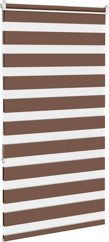 vidaXL Store zèbre marron 90x150 cm largeur du tissu 85,9 cm polyester