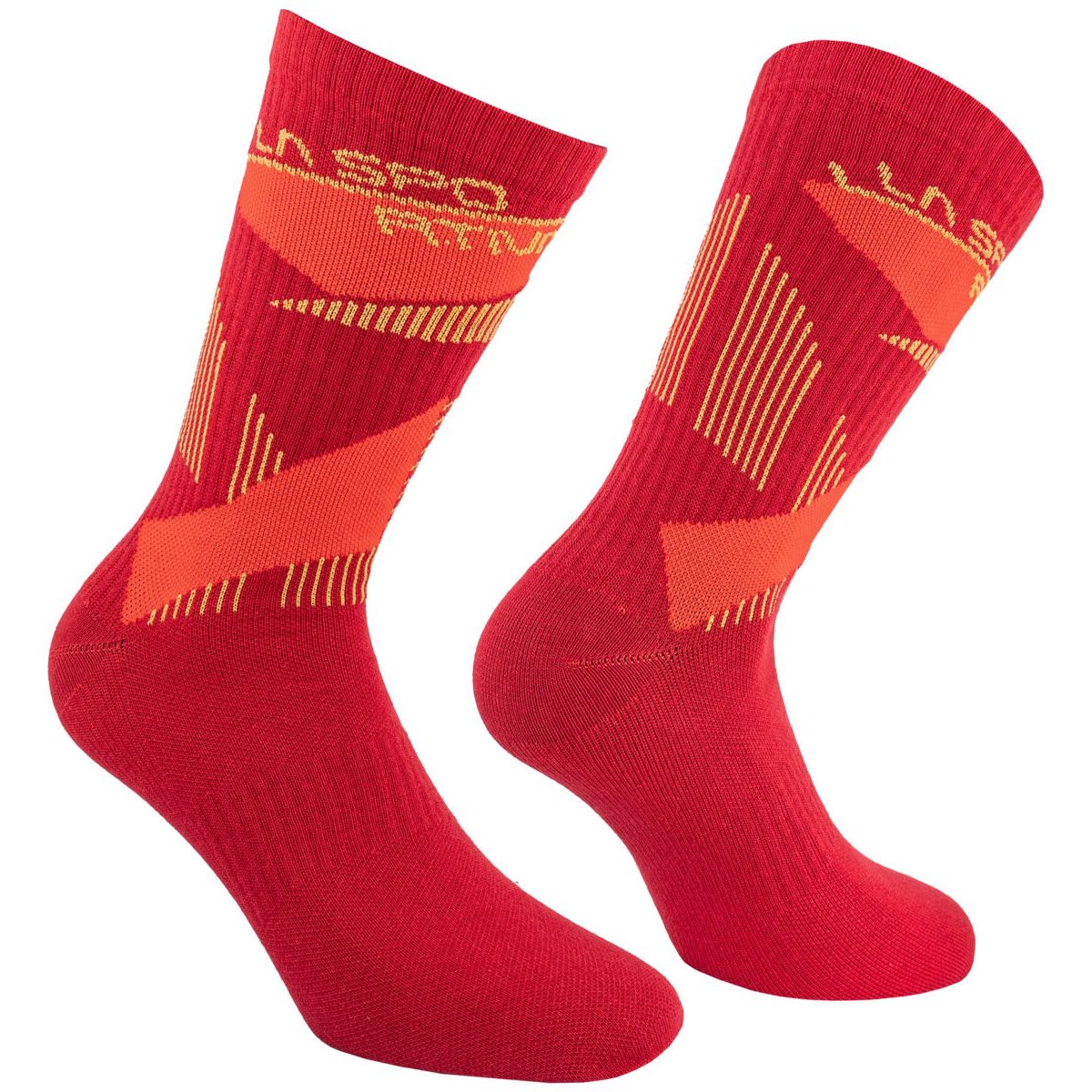 La Sportiva Outdoor Fun Socks redwood/mountain red (R25R24) S ZZCS002R25R24S