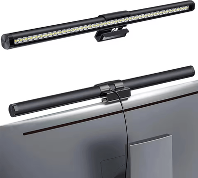 Inspire Essentials RGB Desktop Atmosphere Light Strip With Eye Protection Screen Lamp black