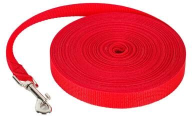 Uplift Treasures Extra Long Nylon Dog Training Leash red 1.2m(4ft)
