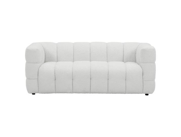 Sofa, Weiß, Kunststoff, 2-Sitzer, 177x67x86 cm, Wohnzimmer, Sofas & Couches, Sofas