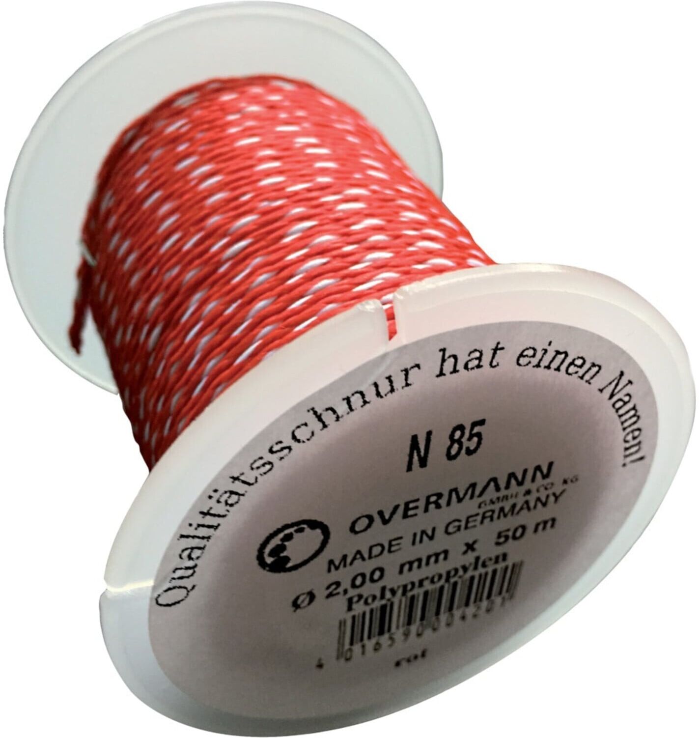 Overlen Maurerschnur PP 1,3mm 100m rot Overmann (008501300301000AA)