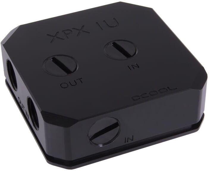 Alphacool Eisblock XPX 1U - Black Acetal Version