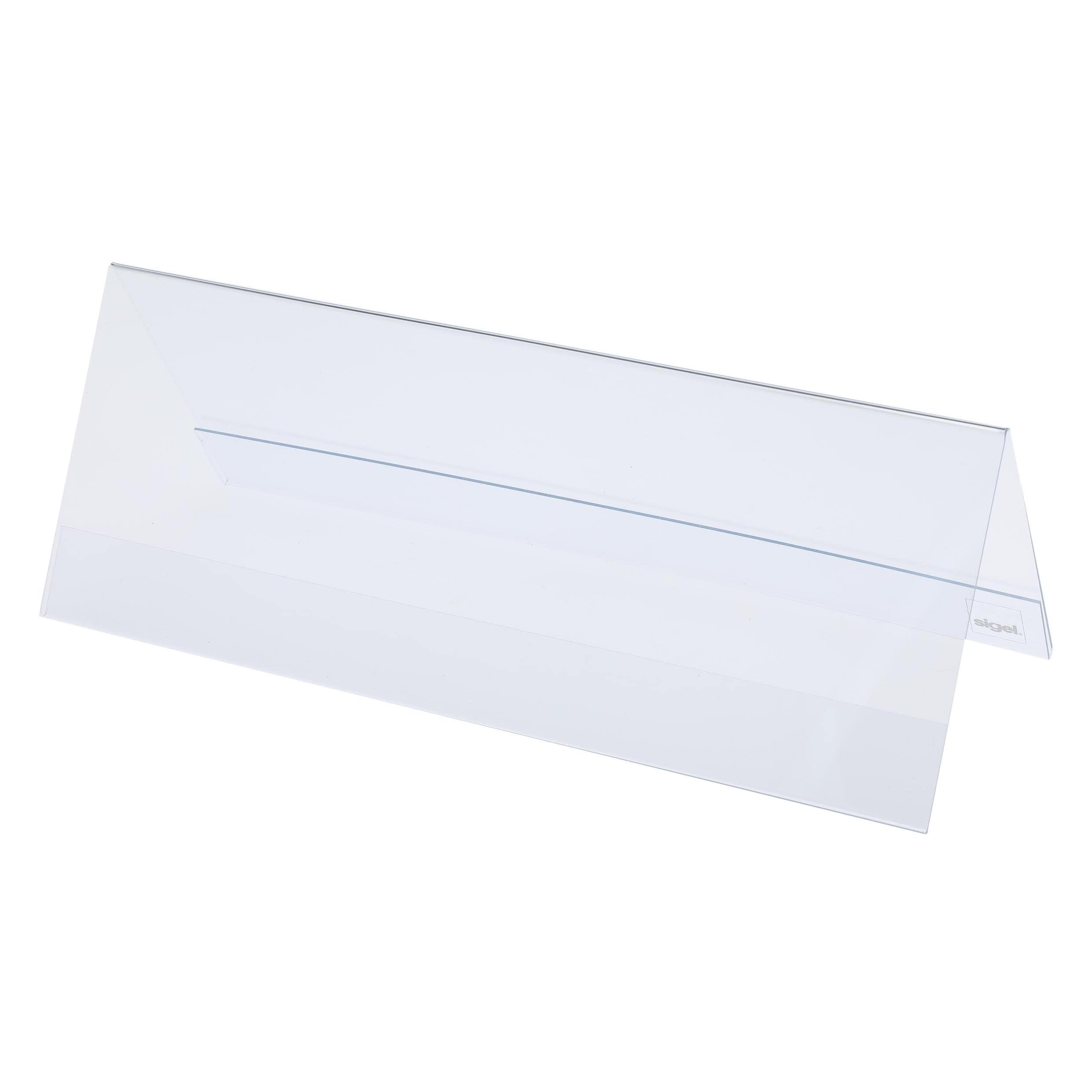 Sigel Tischaufsteller Dachform (24 x 9 cm) (TA130)