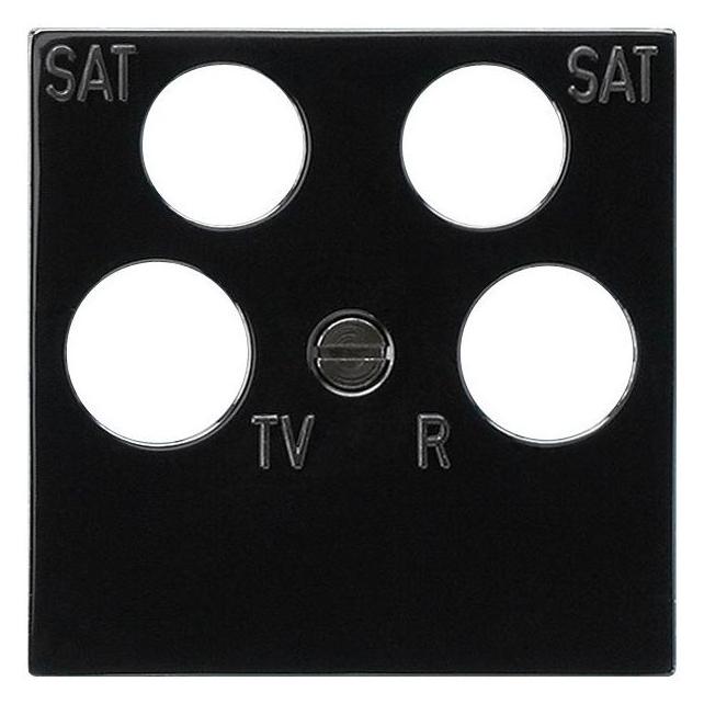 Gira 025910 - Schwarz - konventionell (025910)