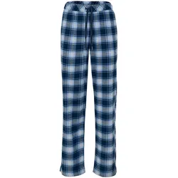 Tchibo - Flanell-Relaxhose - Damen - Gr. 36 - blau/kariert