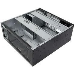 Silverstone SST-RM47-502I - 4U Interchangeable Rackmount Chassis with Front Accessible Expansion Slo (ATX, mATX, Mini-ITX, SSI CEB, SSI EEB), PC Gehäuse, Schwarz