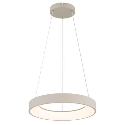 GLOBO LIGHTING Hängeleuchte "GALLEGOS", beige (sandfarben matt), 1, Ø 50cm H: 120cm, 1 Stk., Leuchten, LED Hängeleuchte für Esszimmer sandfarben, Hängeleuchte