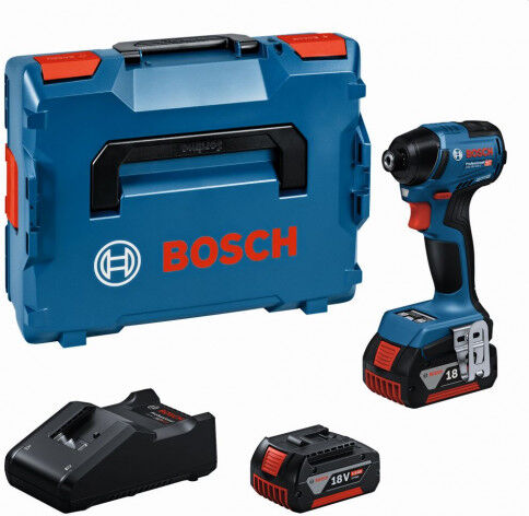 Bosch GDR 18V-220 C PROFESSIONAL Boulonneuse, L-BOXX 136, 2×5.0Ah 06019L6003