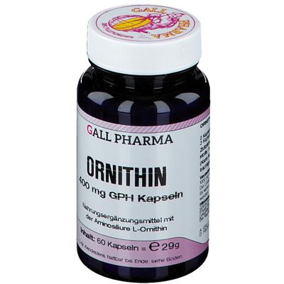 Ornithin 400 mg GPH Kapseln 60 St