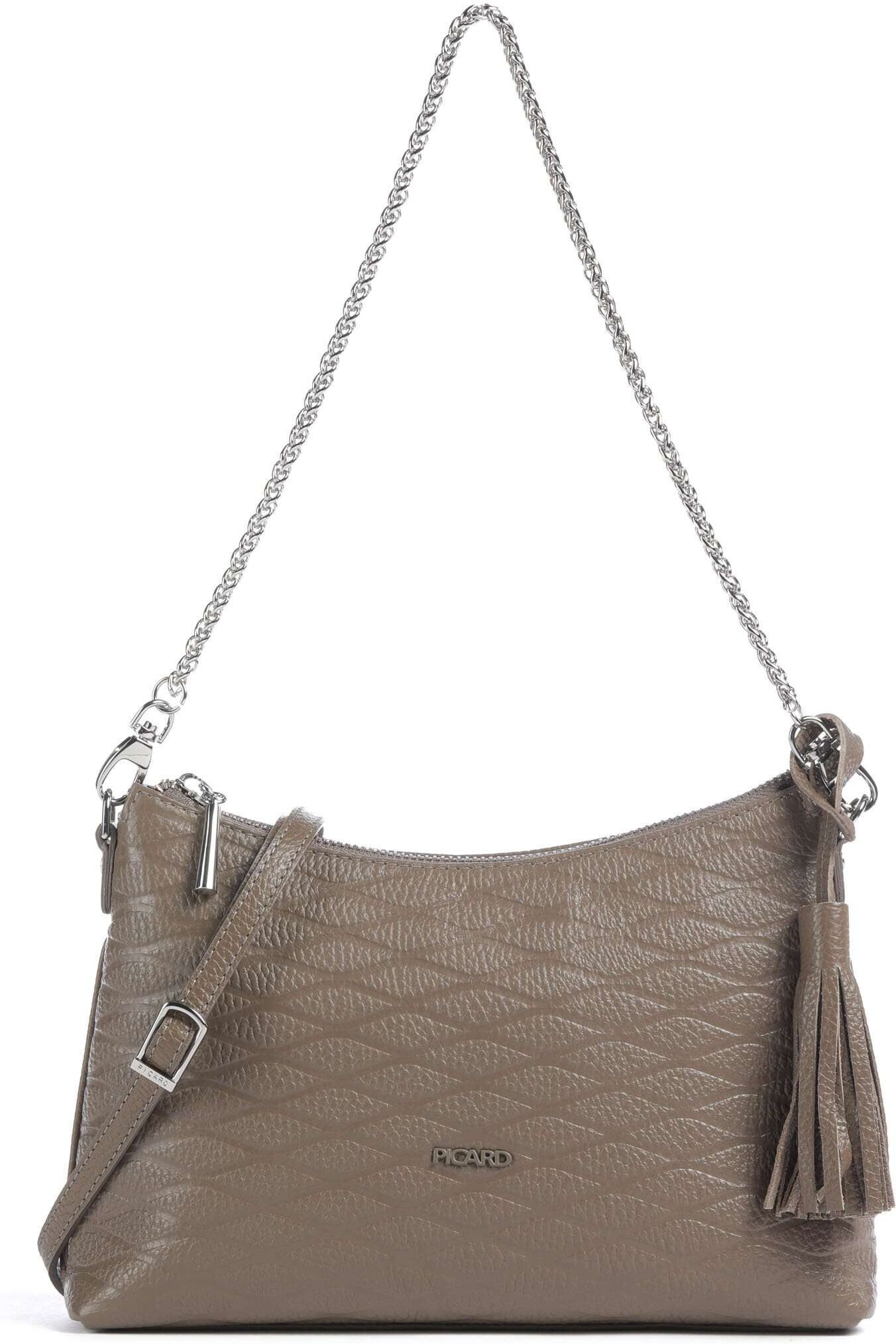 Picard Lille Schultertasche aus Leder, braun