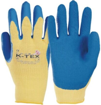 Gants de protection contre les coupures K-TEX 930 taille 10 bleu/jaune fibres pa ; Honeywell (930/10)