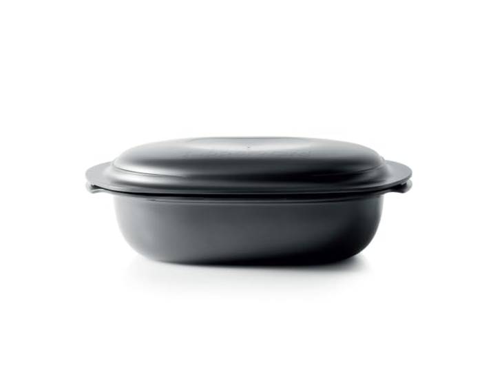 TUPPERWARE UltraPro 2,0L Backform grau Bräter Ultra Pro H30 Auflaufform Form