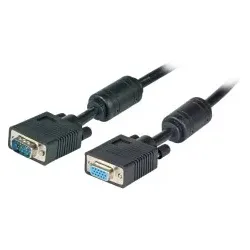 EFB K5327SW.5V2 SVGA/HDTV Verlängerung, 2xHDSUB15, St/Bu, schwarz, 5m K5327SW5V2