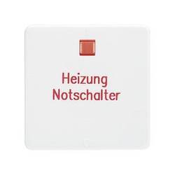 ELSO 213224 ELSO Wippe 213224 2p. bedruckt Heizung reinweiß Heizungs-Notschalter ELSO 1 St.