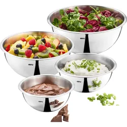 Gefu Edelstahlschüssel-Set CAVARO, 4-teilig