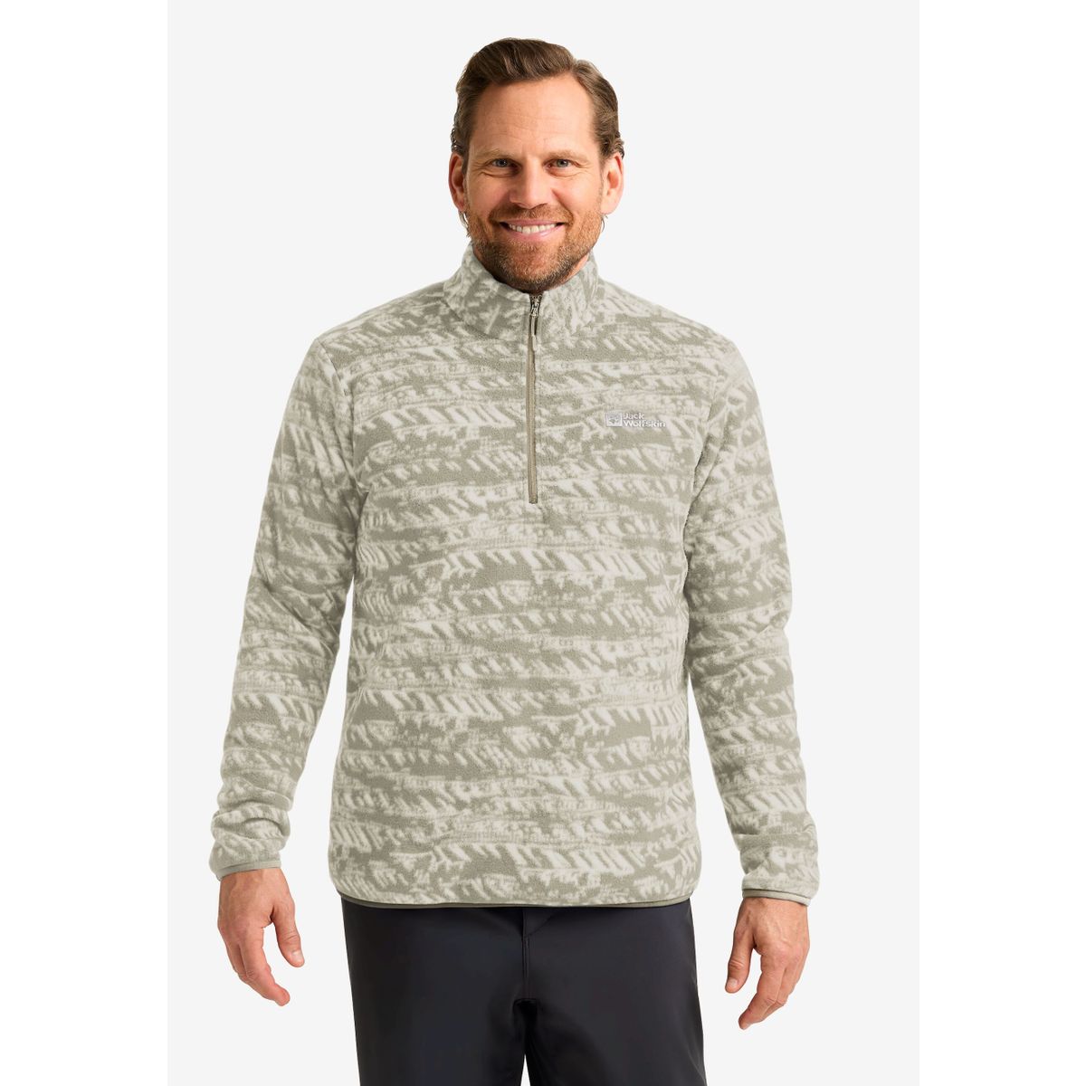 Jack Wolfskin BIG Sky Half Zip M linen (5940) S A65447_5940_A06