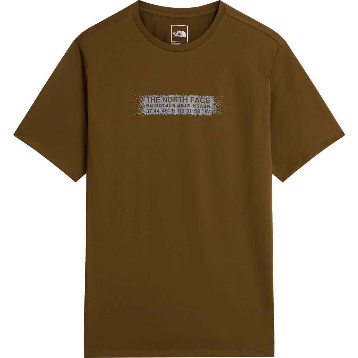 The North Face Mens 24/7 T-shirt Reflective Seed - Graphic caraway seed (2EK) S NF0A8JNM2EK-S