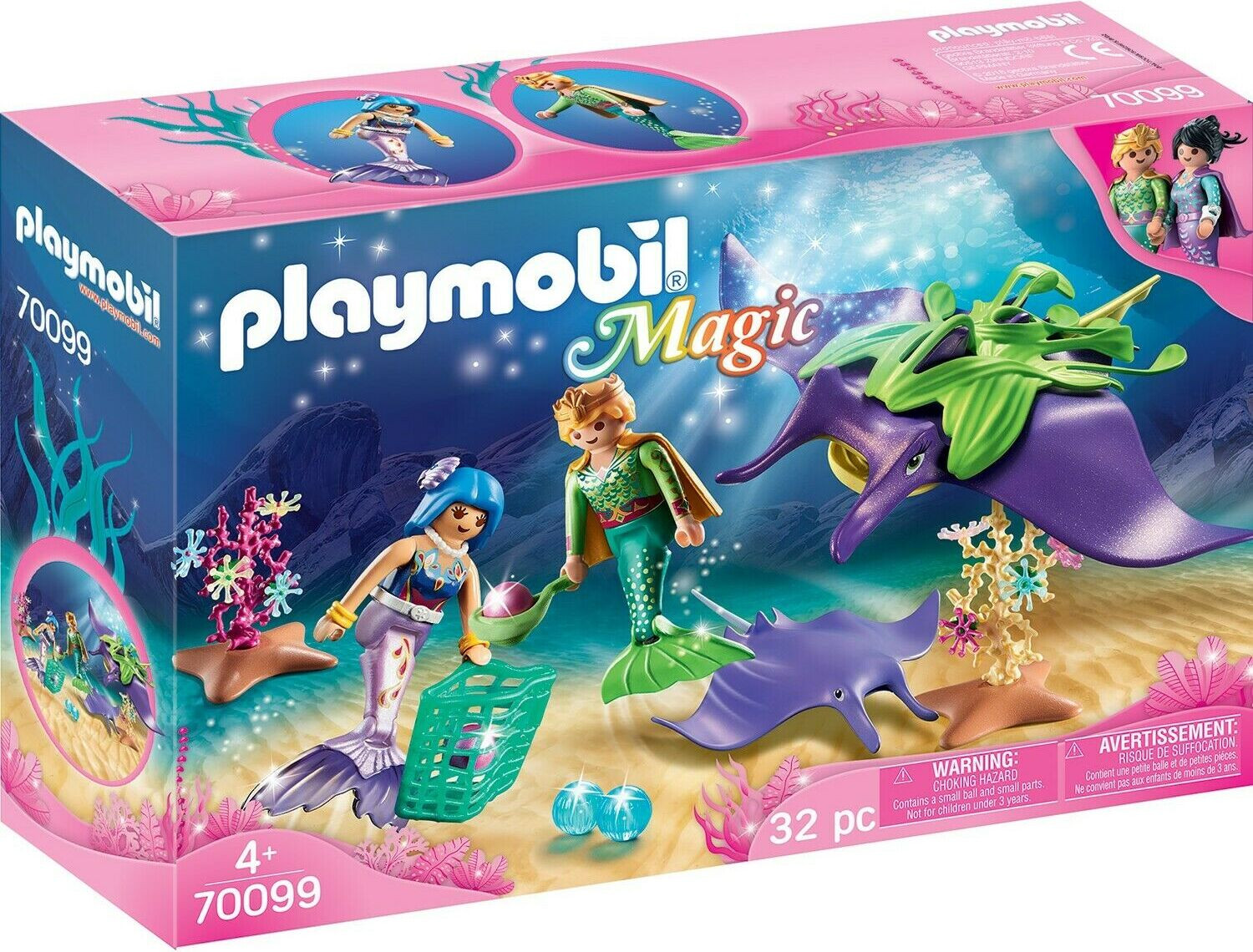 Playmobil Parelverzamelaar met manta, 70099