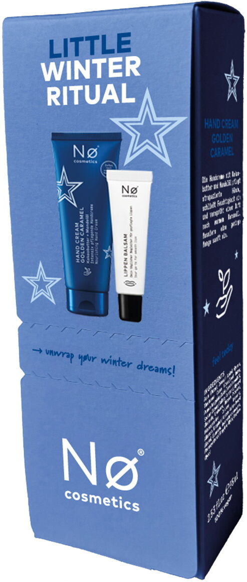 90ml Nø Cosmetics Little Winter Ritual Set (Hand Cream 75ml + Lip Balm 15ml)