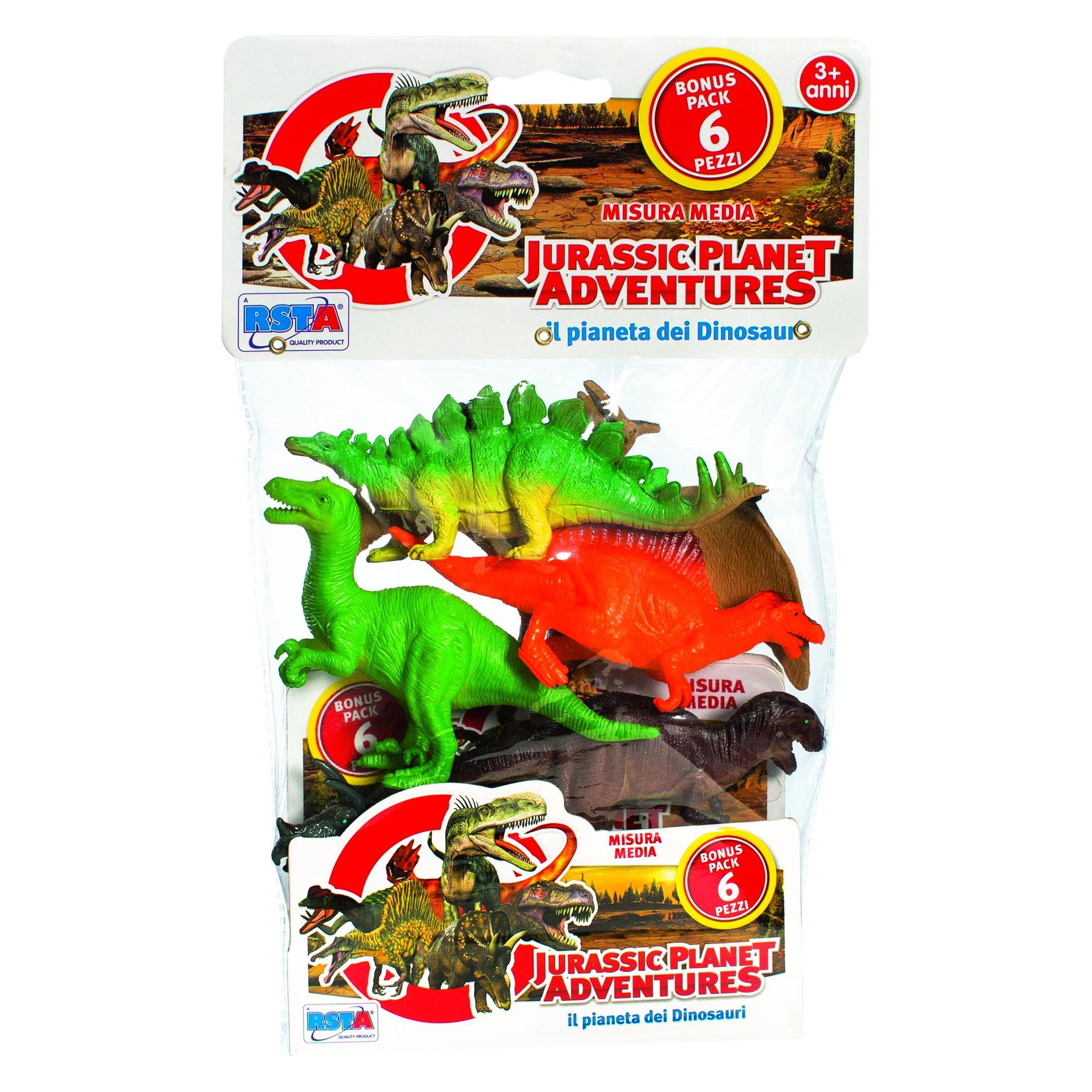 Rs Toys 6-Piece Medium Dinosaur Envelope (36932386)