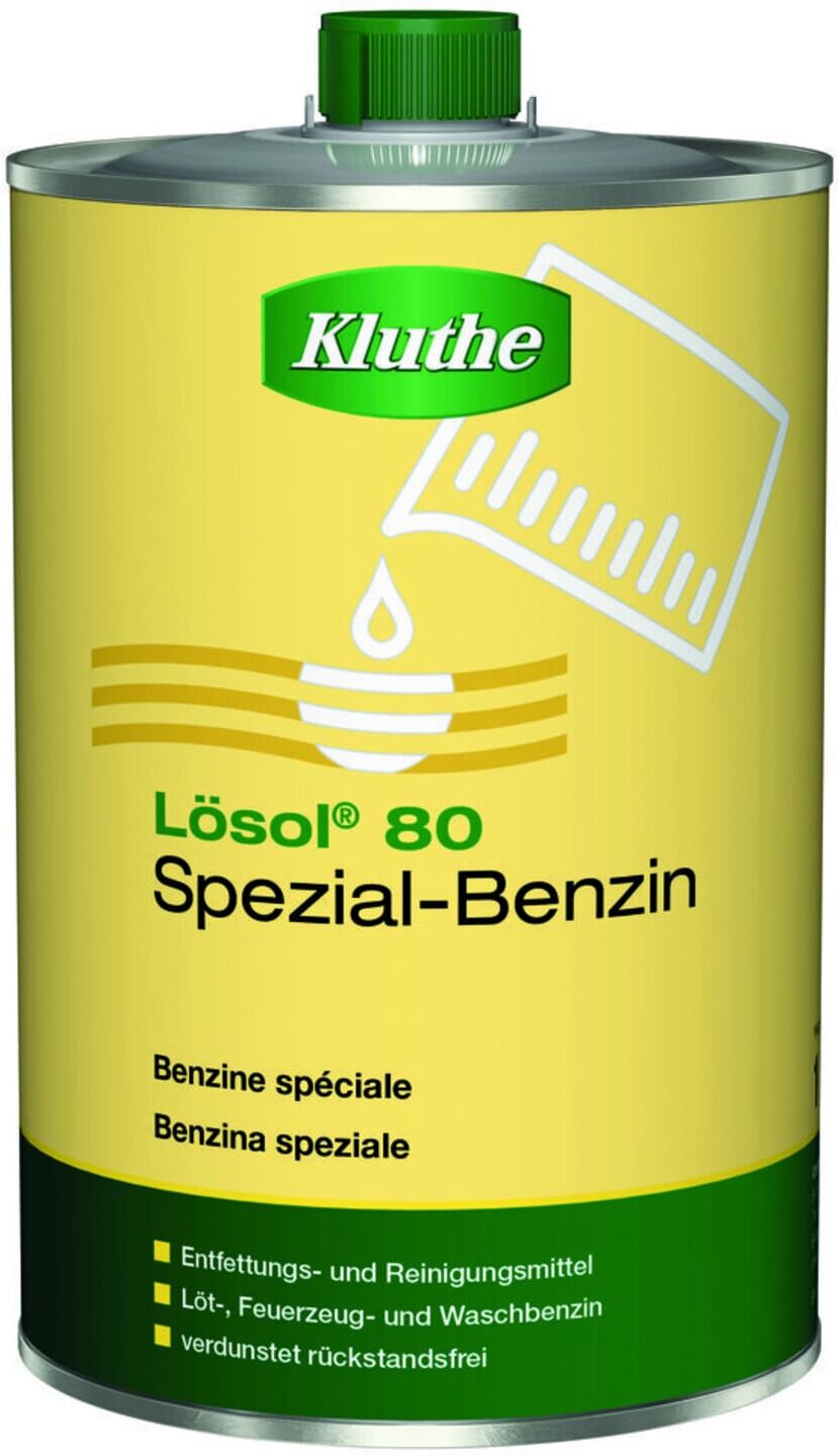 Lösol 80 Spezialbenzin Waschbenzin 1l Flasche ; Kluthe (066110330000-0201)