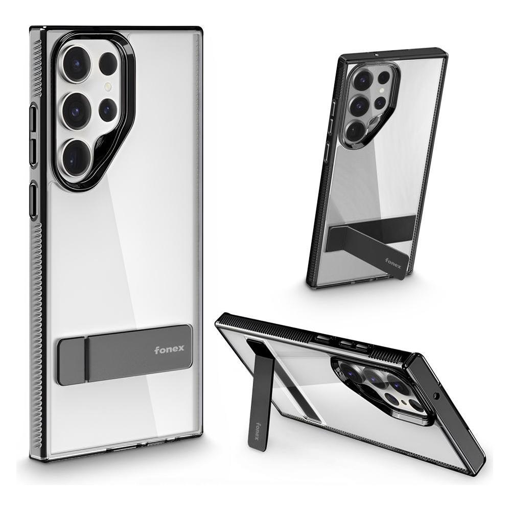 Fongex Fonex G-Stand Backcase mit Kickstand (Samsung Galaxy S24+) (GST1658B)