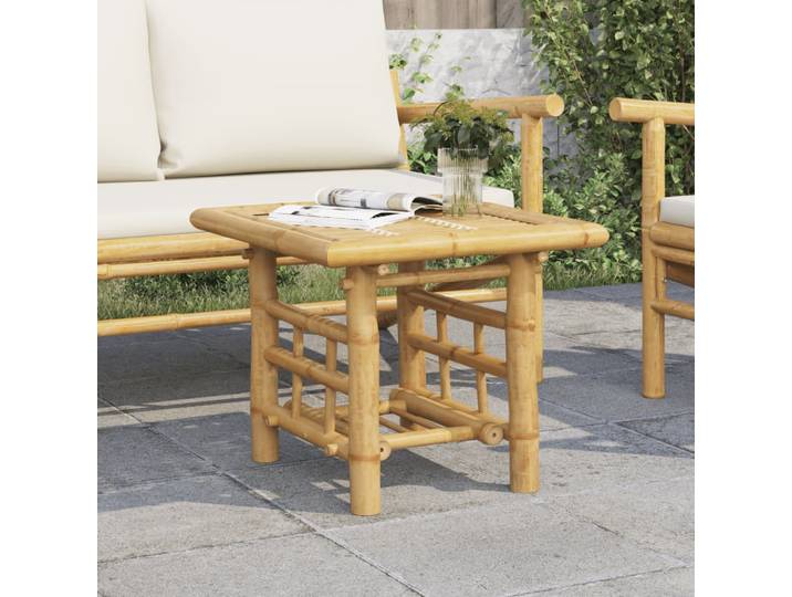 vidaXL Beistelltisch 45x45x45 cm Bambus