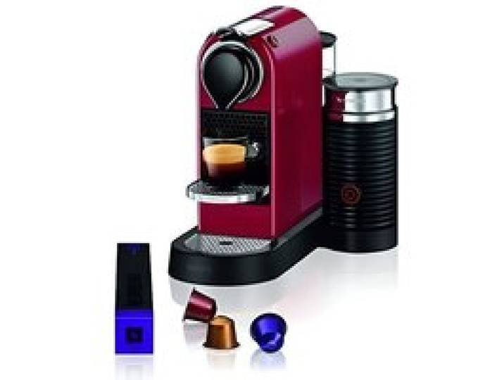 Krups Nespresso machine à café Machine à expresso autonome CITIZ & MILK rouge