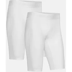 POWER KOMPRESSIONS SHORTS - 2-Pack - Weiß - L
