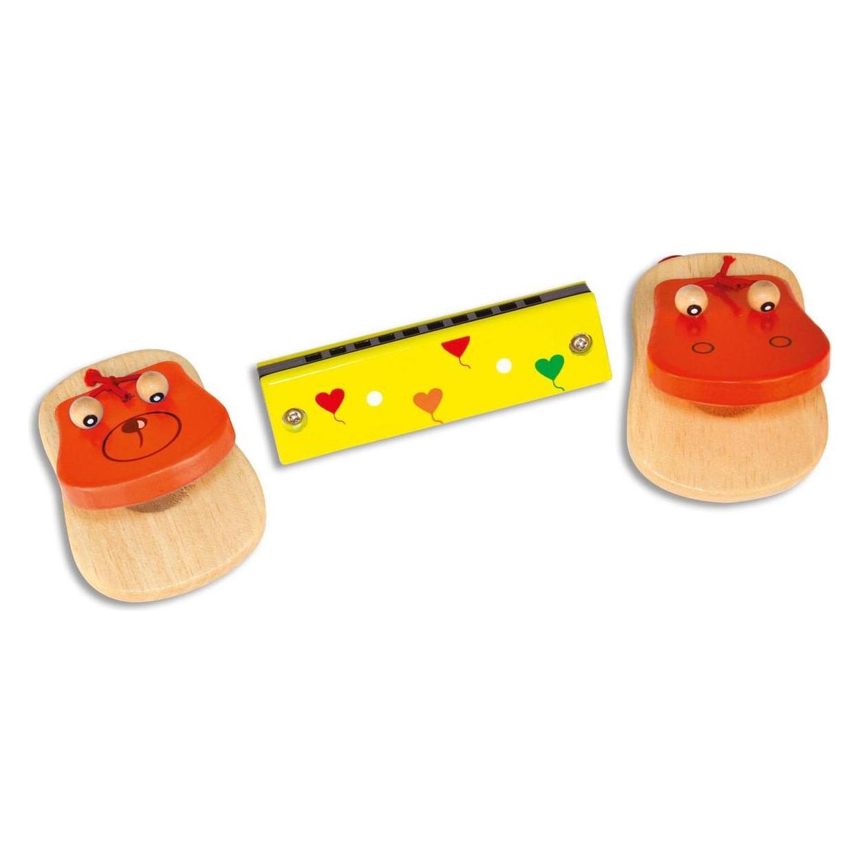 Bontempi Kastagnetten & Mundharmonika (6295774)