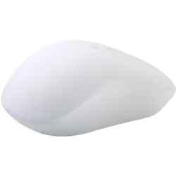 Renkforce IP53 spritzwassergeschützte kabellose Maus für Industrie, Labor und Medizin (Kabellos), Maus, Weiss