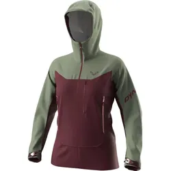 Dynafit Radical Softshell W - Softshell-Jacke - Damen - Green/Red - M