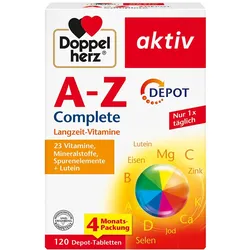 DOPPELHERZ A-Z Complete Depot Tabletten 120 St