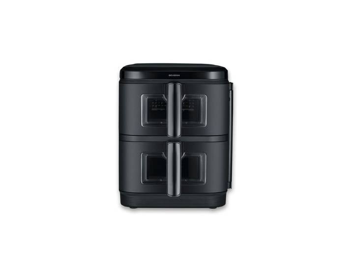 Severin Fritteuse FR 2468 Severin S-Fry Duo Stack Heißluftfritteuse, 2800 W