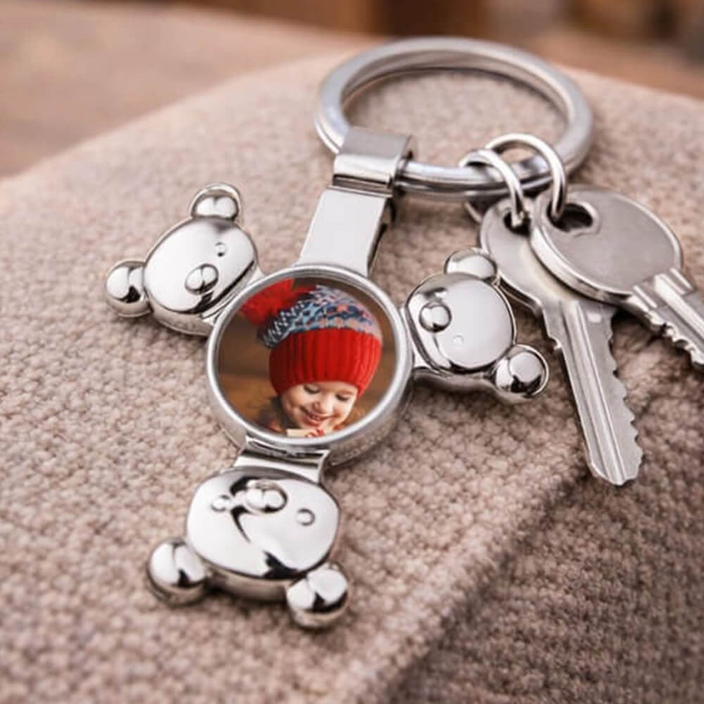 Ocadeau Porte clé hand spinner panda