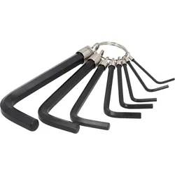 KS Tools Innensechskant-Winkelstiftschlüssel-Satz am Ring, 8-tlg2-10mm - 151.3250