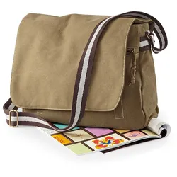 Quadra Vintage Tasche mit Umschlag Umhängetasche QD610