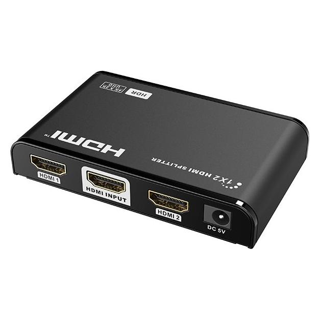 Xtend Solarmi XtendLan HDMI distribucní rozbocovac, 1 vstup / 2 výstupy, 4k@60Hz (HDMI-DA12E-4k)