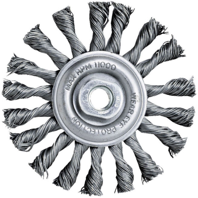 Brosse à cuvette DEWALT nouée 100 mm M14 DT3501-QZ (DT3501-QZ)