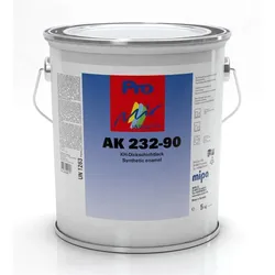 MIPA AK232-90 KH-Dickschichtlack glänzend schnelltrocknend 1kg PG2