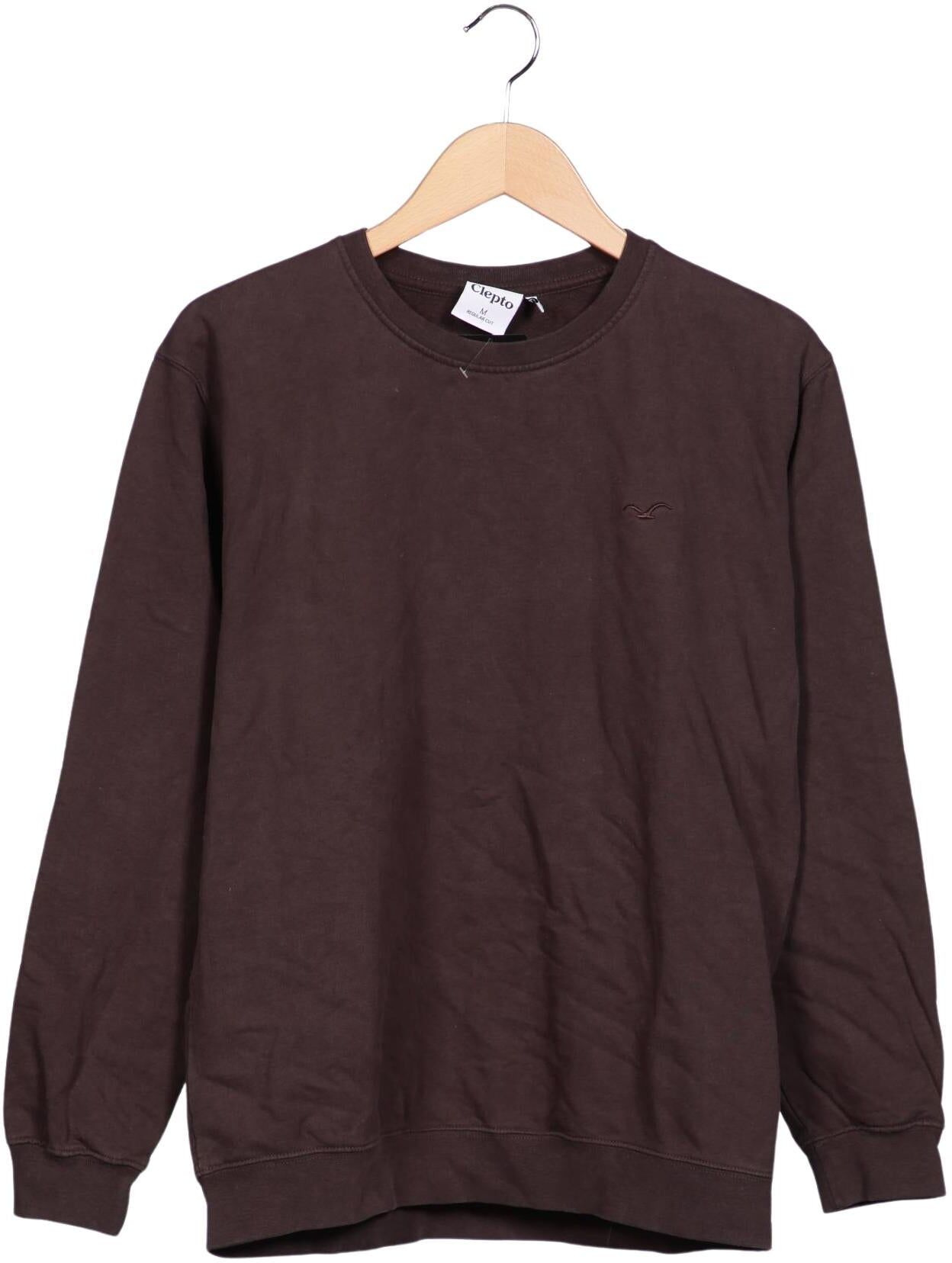 Cleptomanicx Herren Sweater, Braun, Gr. M, Baumwolle - Second Hand