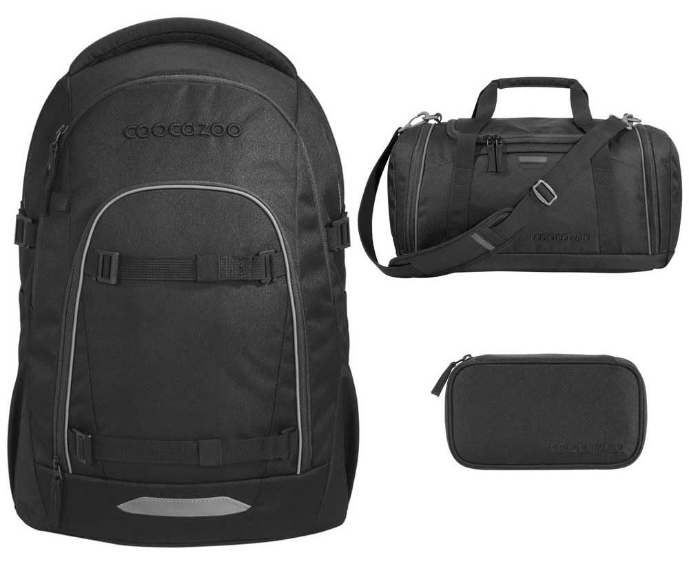 3-teiliges Schulrucksackset mit Sporttasche und Federmäppchen